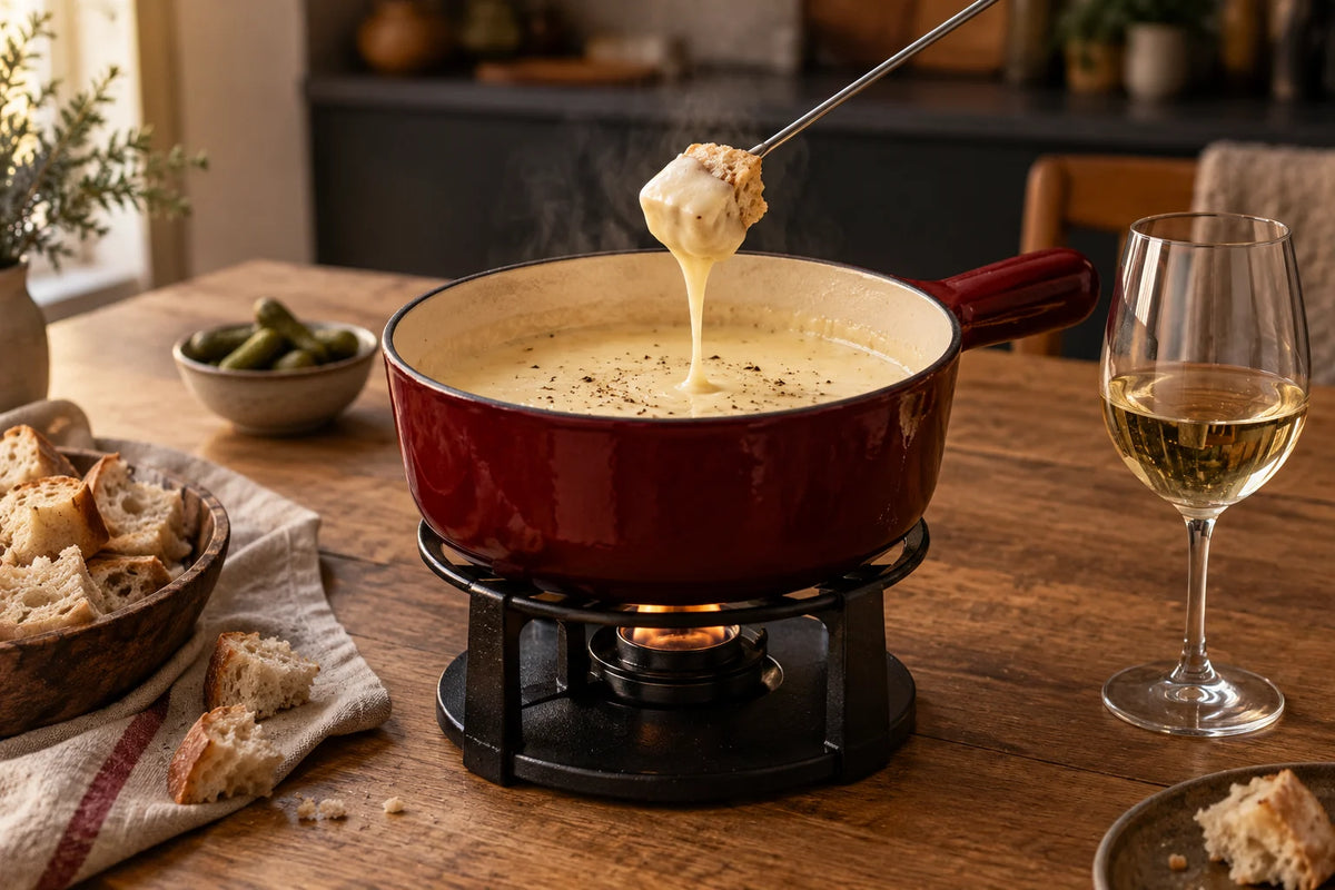 Welcher Wein passt zum Käsefondue?