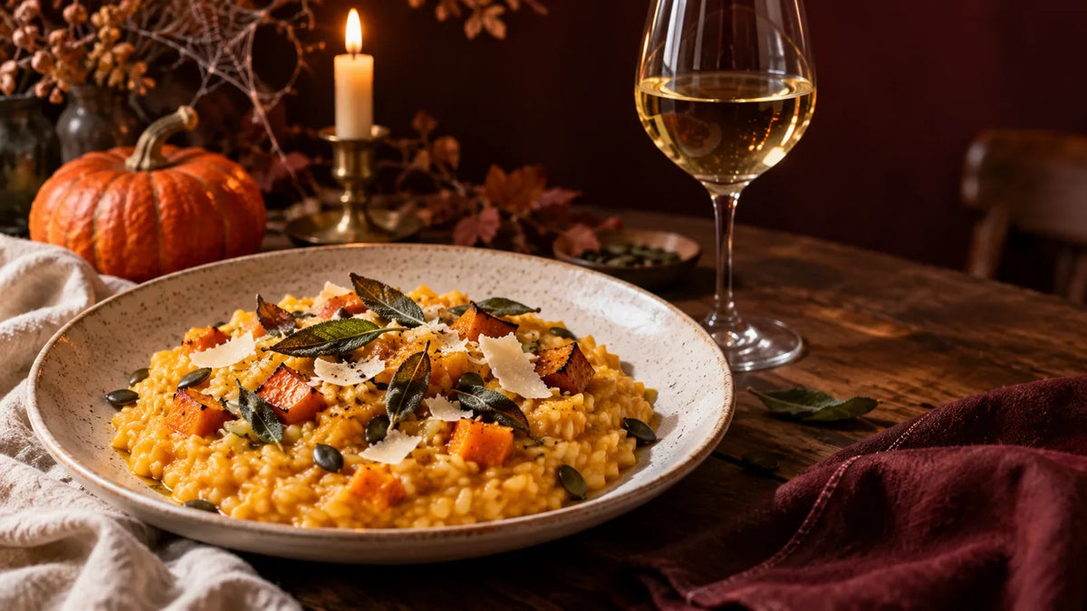 Halloween-Menü: Wein zu Kürbis & Co.