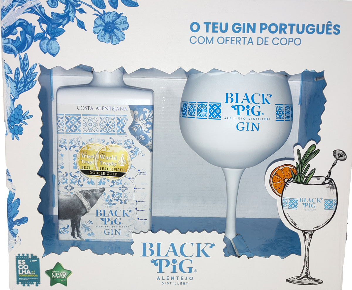 
Black Pig Costa Gin + 1 Glas