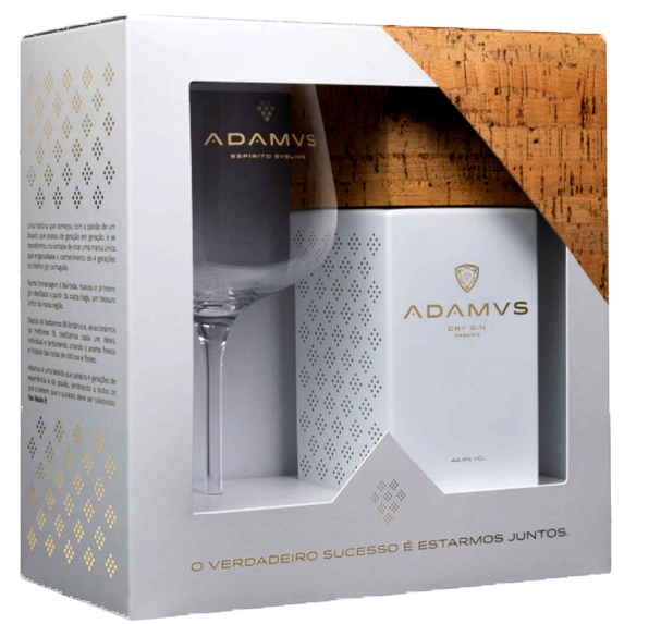 
Adamus Organic Dry Gin + 1 glass