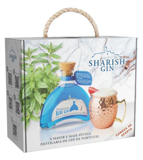 
Sharish Blue Gin + 1 cup