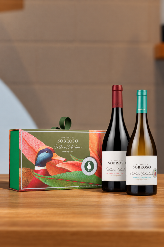 
Herdade do Sobroso Pack de 2 Cellar selection Tinto 2023/Branco 2024