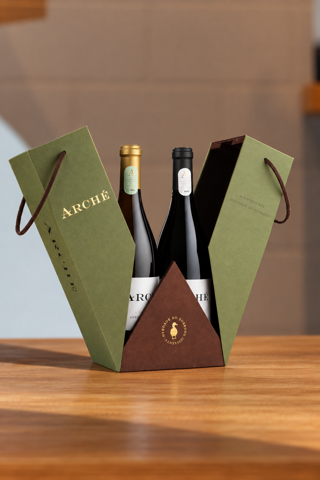 
Herdade do Sobroso Premium Box Arché Tinto+Branco 2022