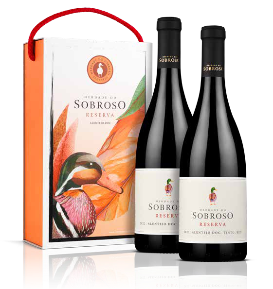 
Herdade do Sobroso Coffret de 2 Reserva Rouge 2022