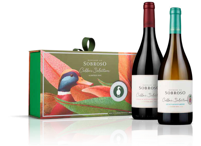 
Herdade do Sobroso 2er-Pack Cellar selection Rot 2023/Weiss 2024